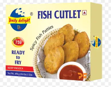 DD FISH CUTLET 350GM