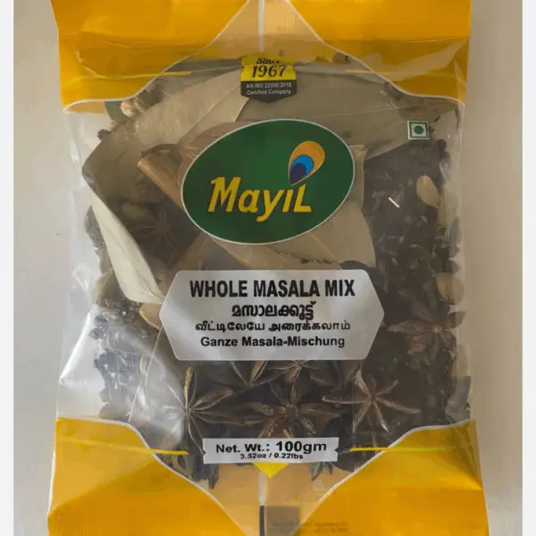 MAYIL WHOLE MASALA MIX 100GM