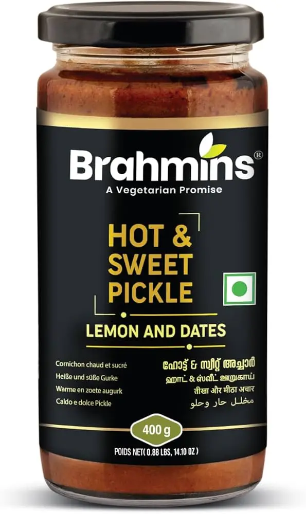 BRAHMINS HOT&SWEET PICKLE 400G