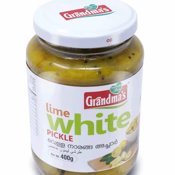 GRANDMAS LIME WHITE PICKLE 400G
